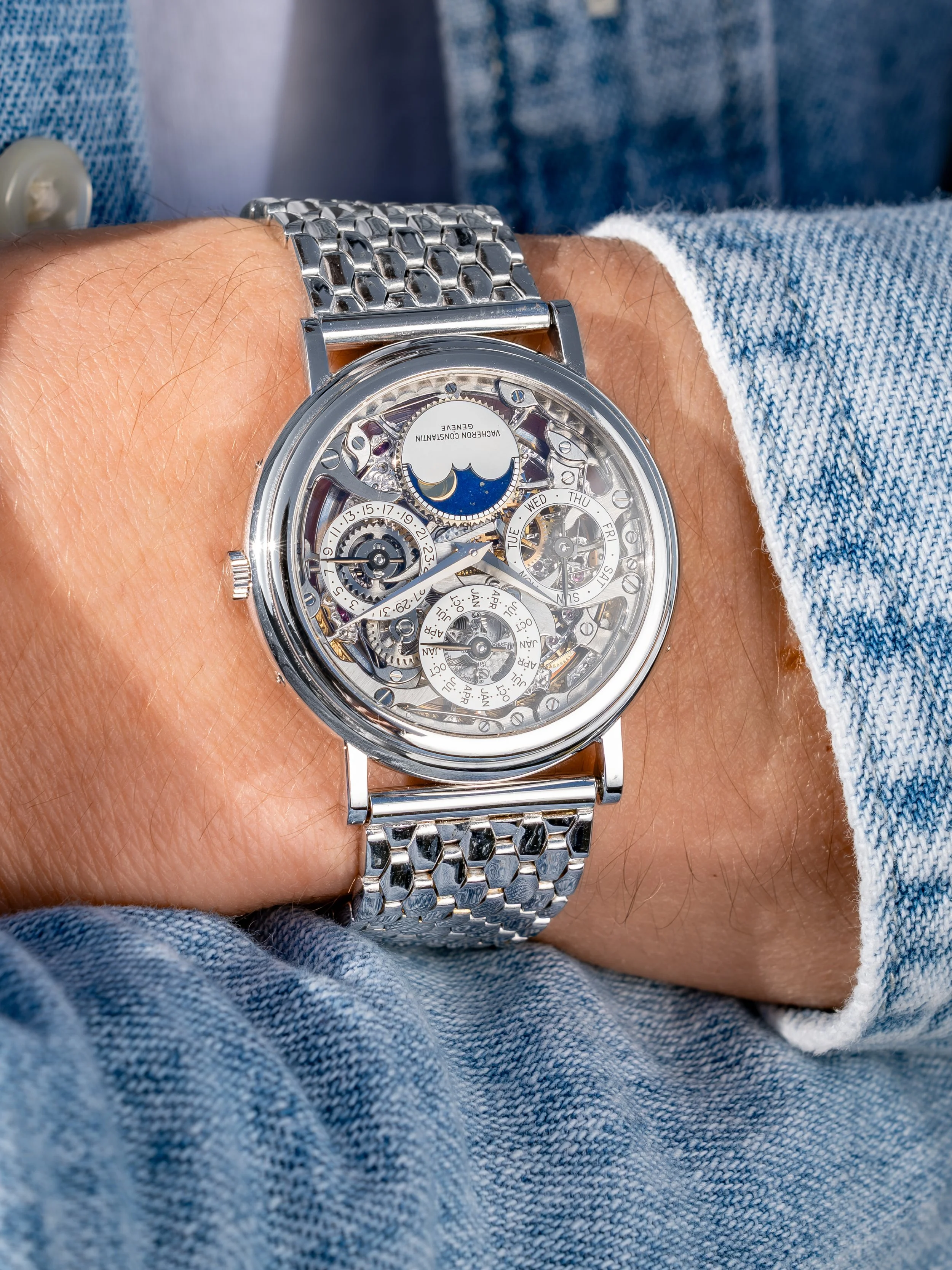 1986 Vacheron Constantin Perpetual Calendar 43032 Platinum FULL